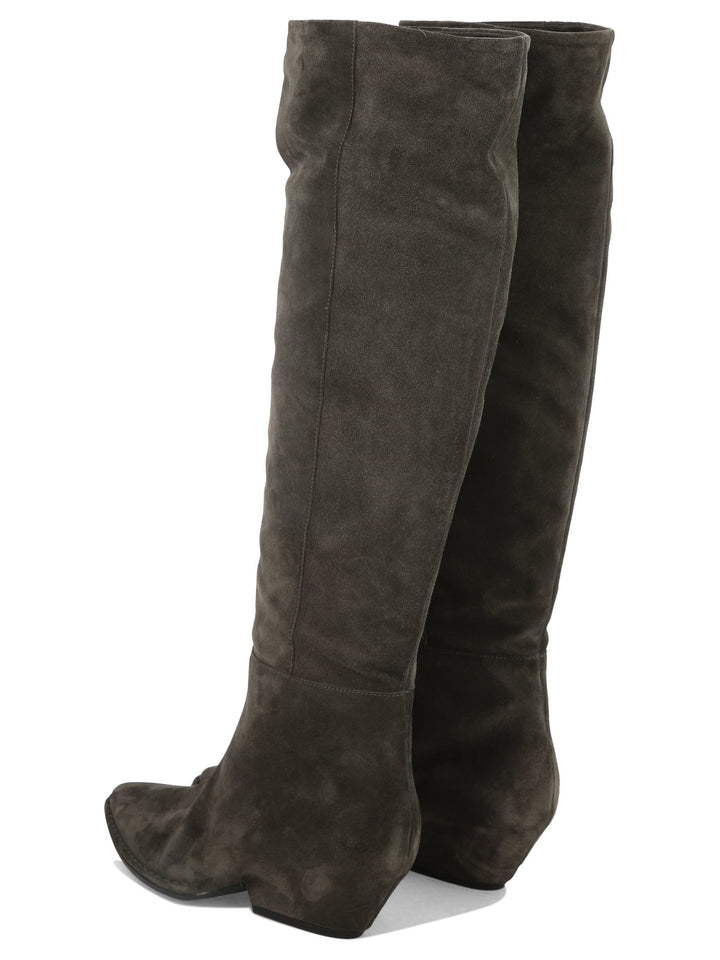 Del Carlo Crio Boots - Grey | f02fff3359e6b651735ba213247fe1aff56db3b1