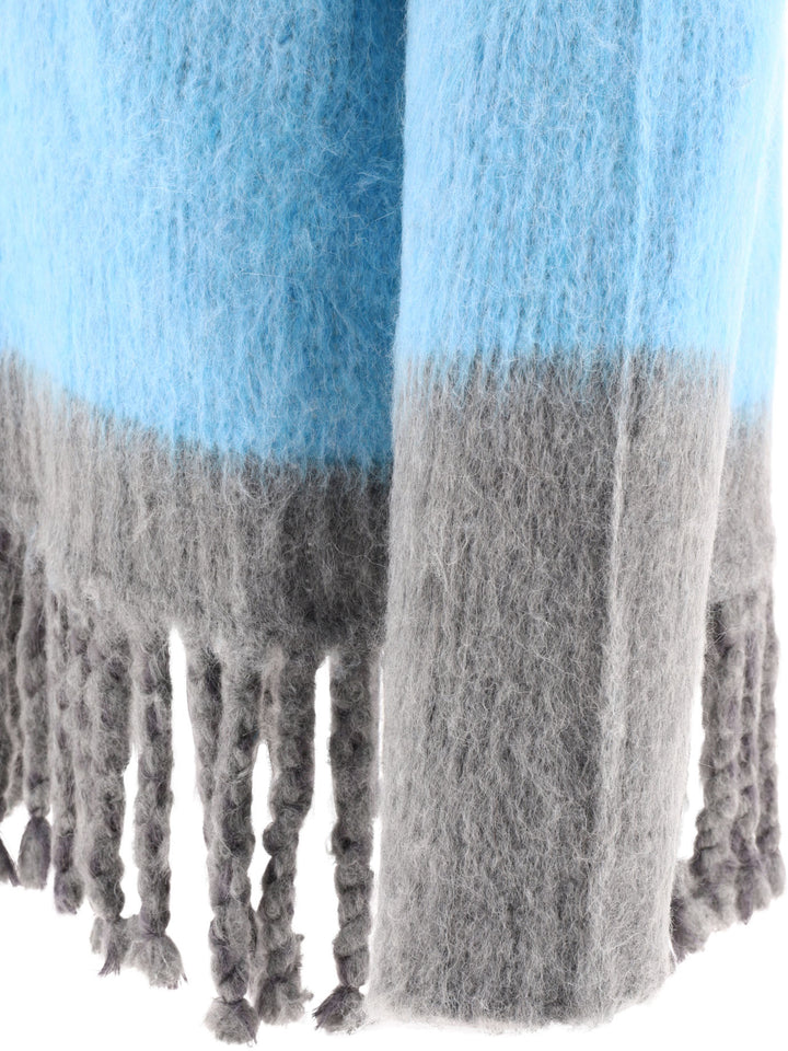 Etro Fringed Sweater Knitwear - Light blue | 9ee129e96c029eaa97c6b758d83f60043447e111