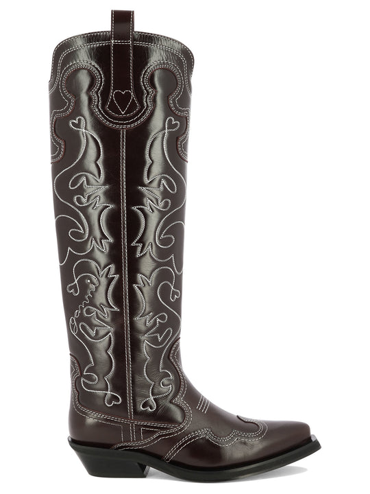 Cowboy Boots Boots And Ankle Boots Bordeaux