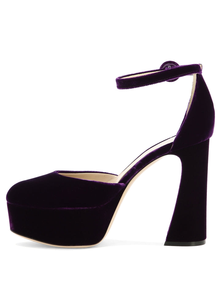 Gianvito Rossi Holly D Heeled shoes - Purple | 9e52804824d5c2fbeb84c1374cf447917c06a047