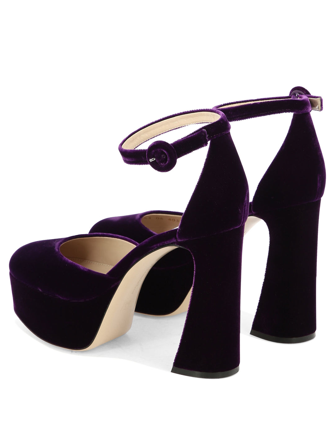Gianvito Rossi Holly D Heeled shoes - Purple | 32d2785355e051bff18d2bb54c89d2f30fbcd2a5