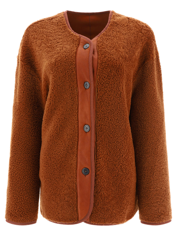 Giovi Shearing Reversible Jacket Jackets and Coats - Beige | edfa221c98ebb01cbe005b388bdb1b945f8df7eb