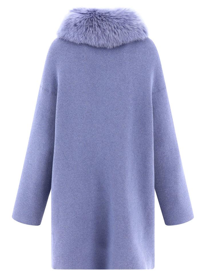 Giovi Wool And Cashmere Coat Jackets and Coats - Light blue | e48d93e7662917a9df290d5f368cb6a44747331e