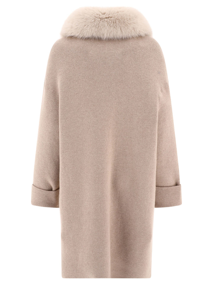 Giovi Wool And Cashmere Coat Jackets and Coats - Beige | 30496aa4db5e672e168973edd065b861d2f00f4c