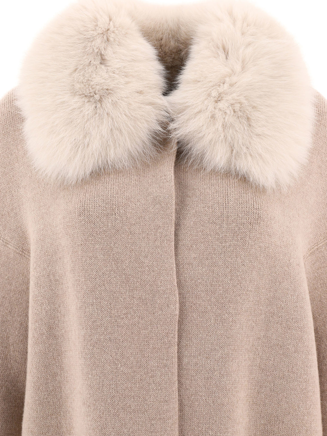 Giovi Wool And Cashmere Coat Jackets and Coats - Beige | 4bda7365d2fd25a88306d7585e00c0903105848d