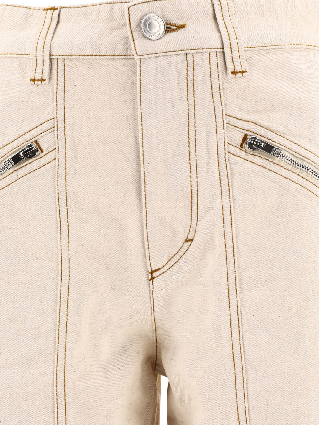 Isabel Marant Fanny Jeans - Beige | 8b9a684e8b80f66772e28817f651b5fdd9dfca0c