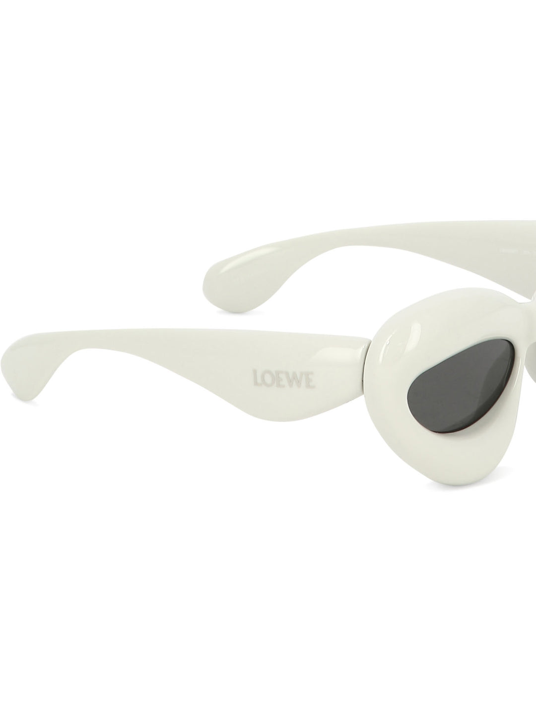 Loewe Inflated Cateye Sunglasses - White | d411213852e48bac0eafb4394a266d034b657718