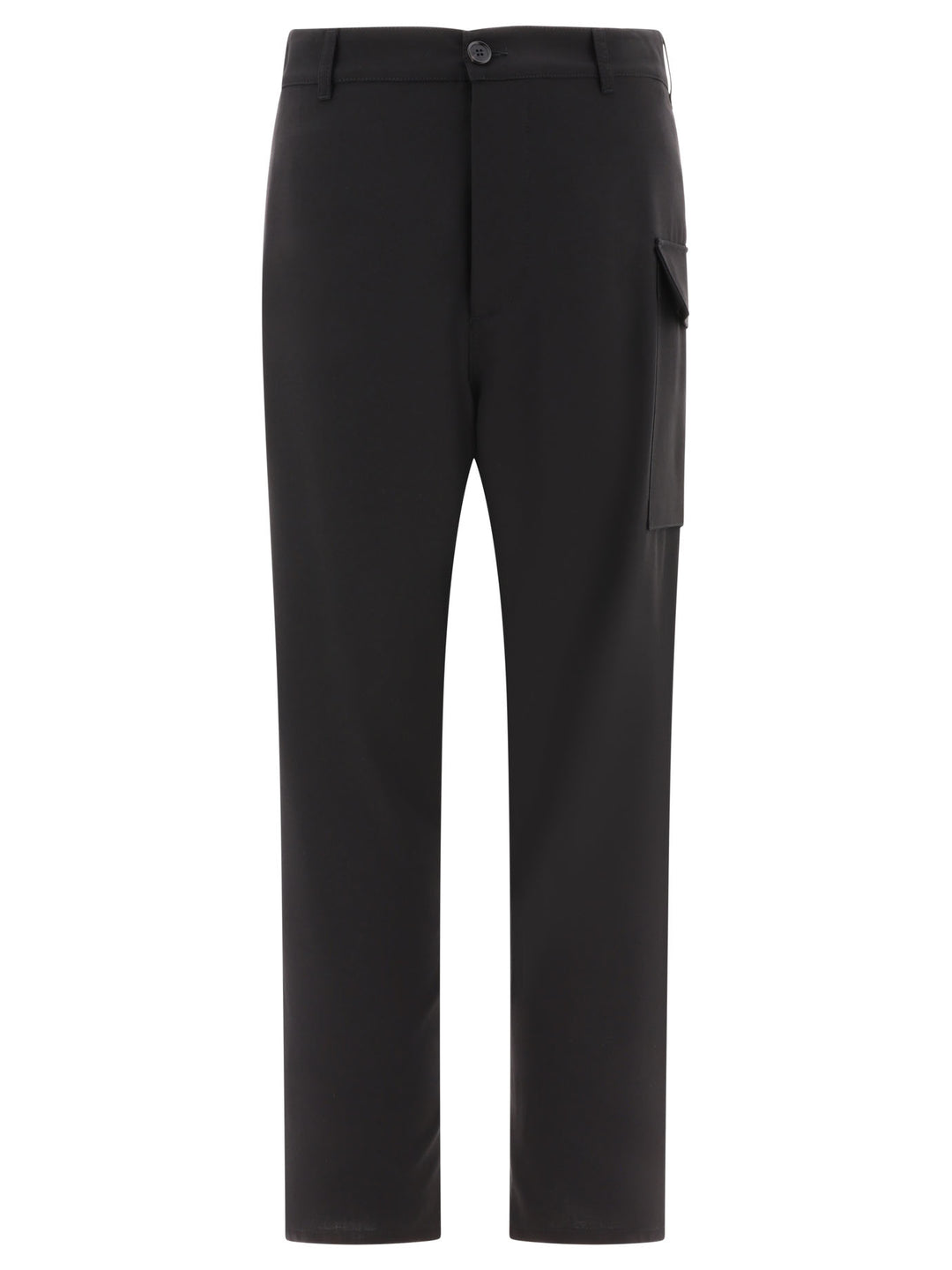 Marni Virgin Wool Straight Trousers - Black | fc7bc81cb065d3c2f8b494ed0626fb8b73913e5a