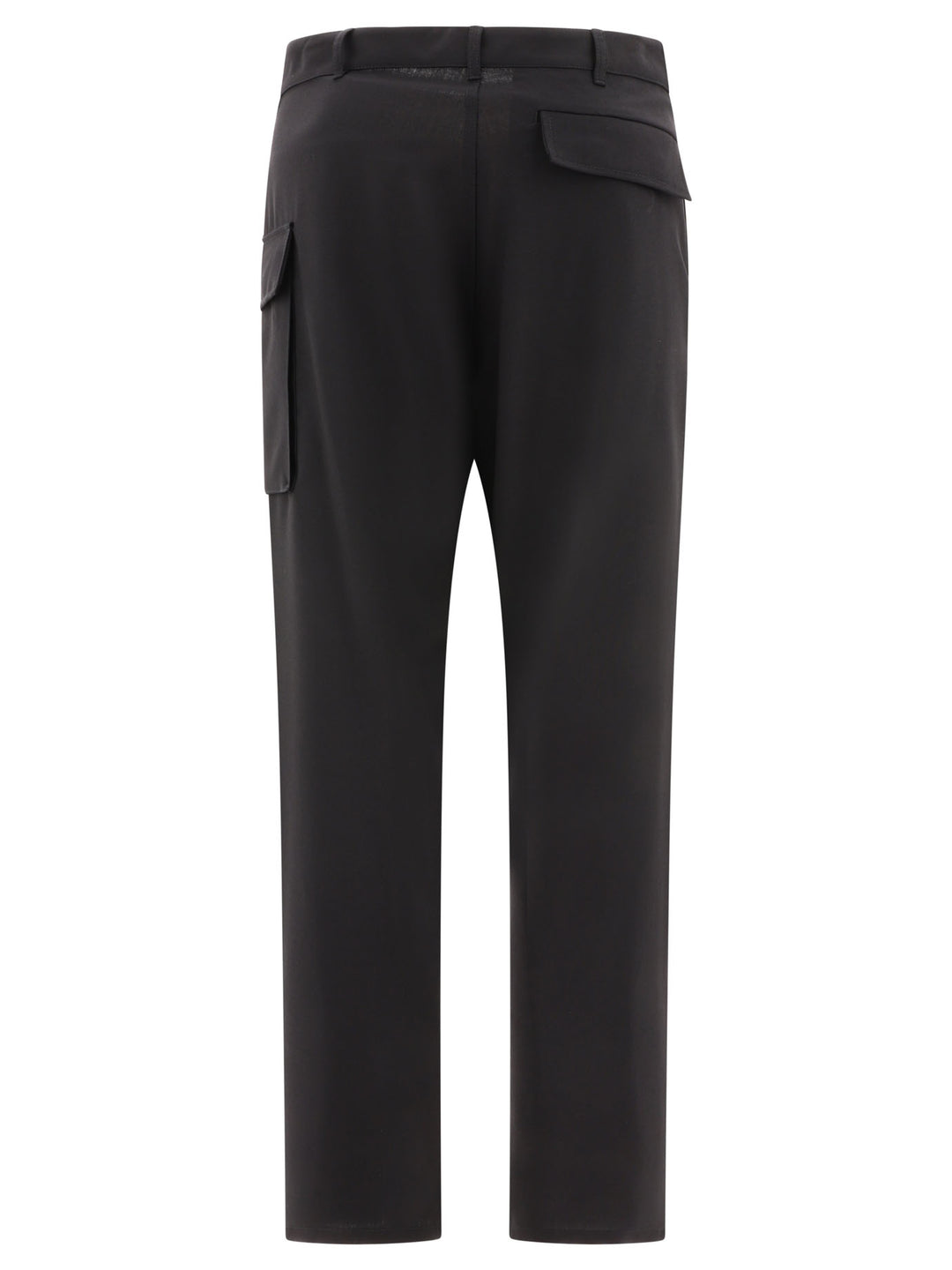 Marni Virgin Wool Straight Trousers - Black | 64d49f1e0c5fe3c757dc2f20e4a8db74597c221e