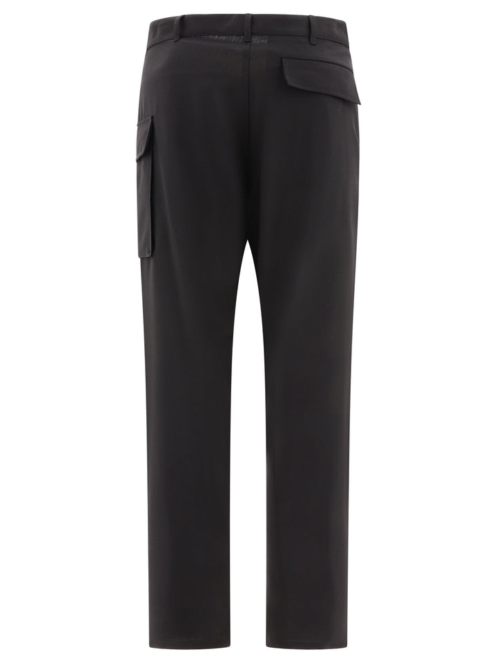 Marni Virgin Wool Straight Trousers - Black | 64d49f1e0c5fe3c757dc2f20e4a8db74597c221e