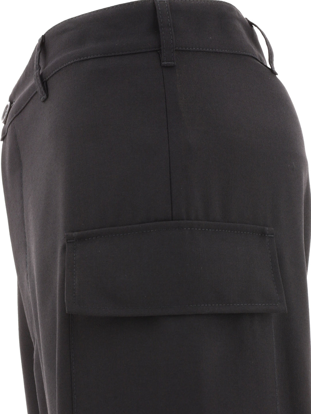 Marni Virgin Wool Straight Trousers - Black | a4181eec9583faea7d94cf9efb338cfb51432c97