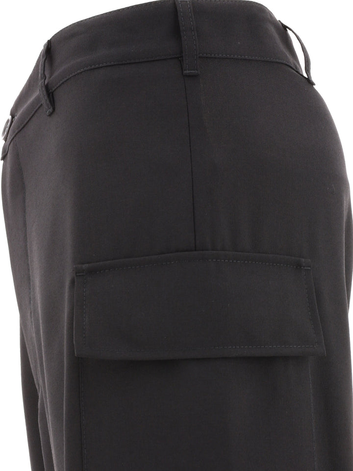 Marni Virgin Wool Straight Trousers - Black | a4181eec9583faea7d94cf9efb338cfb51432c97