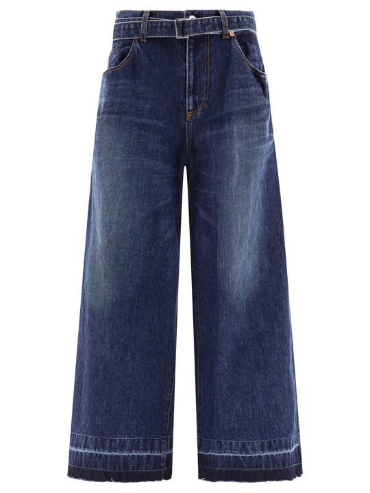 Belted Jeans Blue