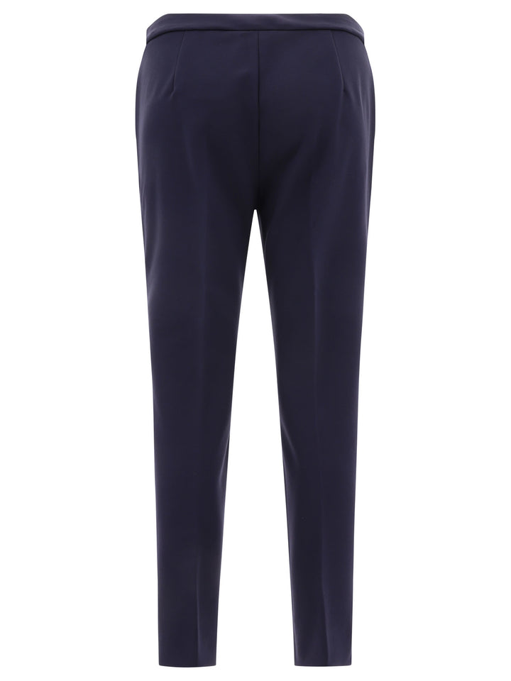 Max Mara Pegno Trousers - Blue | 38faefaa13cf4017dacf33ec6e9403227c7081ab