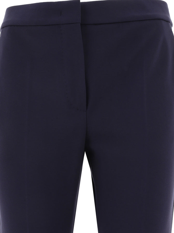 Max Mara Pegno Trousers - Blue | 42d0a71a24b69d52a66948cd18e384fb66bbb138