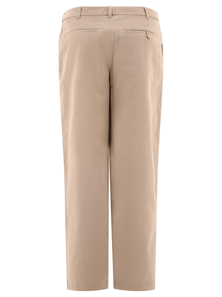 Acne Studios Face Trousers - Beige | 78b3b20ace5de4e406ed68484ec42af734d25e85