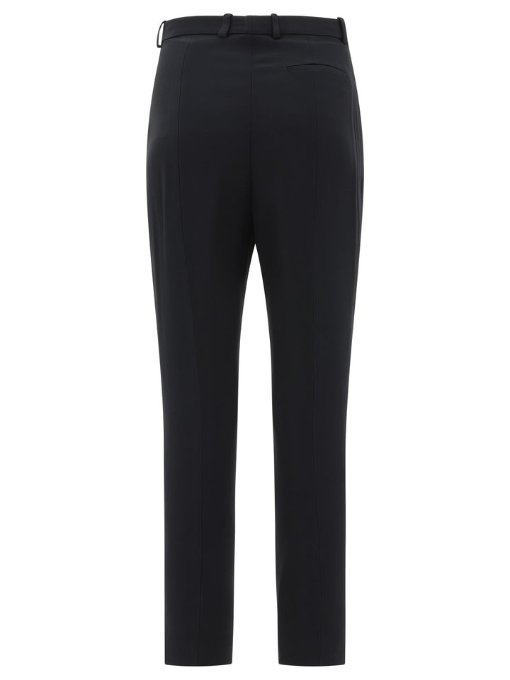 Alexander Mcqueen Cigarette Trousers - Black | de69eb455935825045eee2ffe3a2c5f0a73e0899