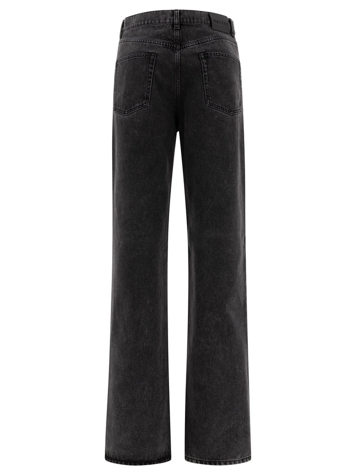 Alexander Mcqueen Low Rise Baggy Jeans - Black | 2f728e4d53c9cb8b1ef1675f98db1f0fbb4770a6