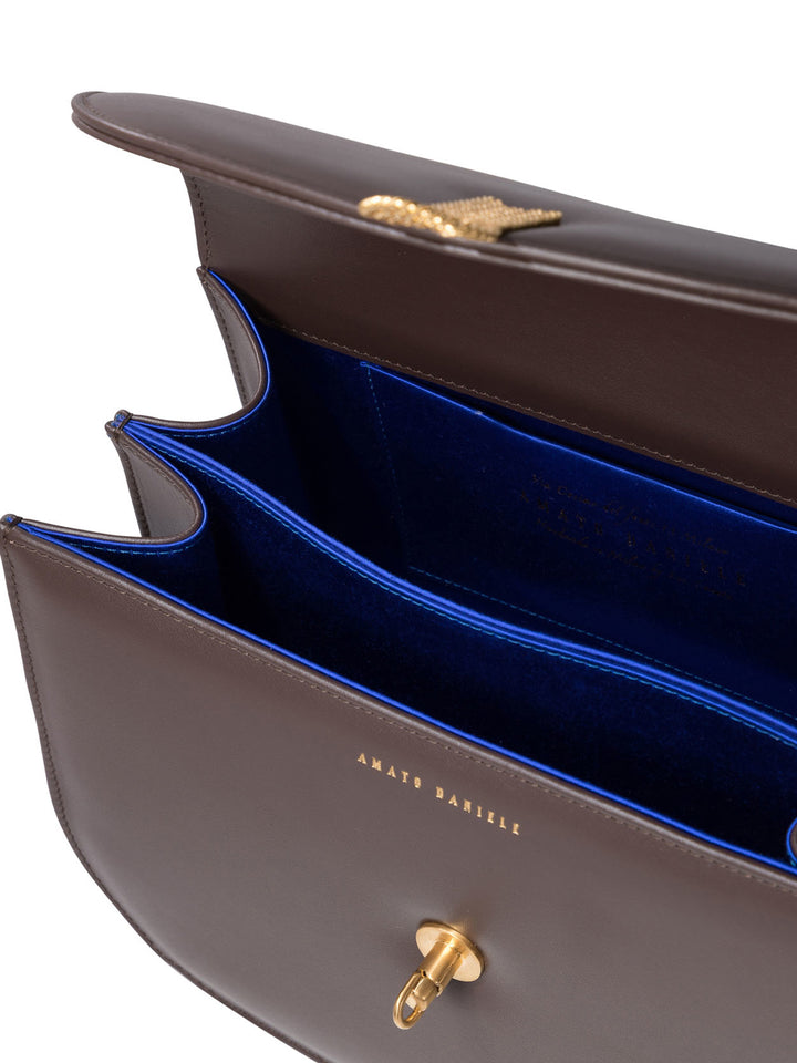 Amato Daniele  Crossbody Bags - Brown | 6413bd86a0121bd4a56839188597d3a79df692a6