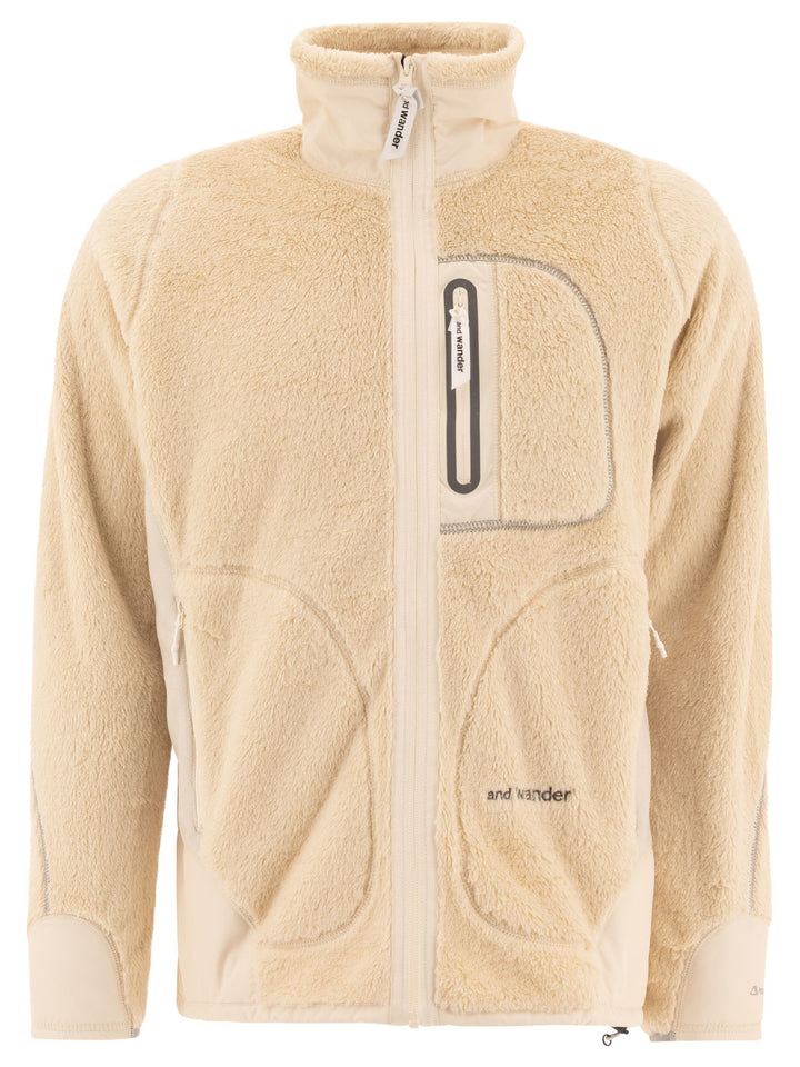 And Wander High Loft Jackets and Coats - Beige | a35035f5bc0d363a1b210cb83f2f2c9bf68b119d
