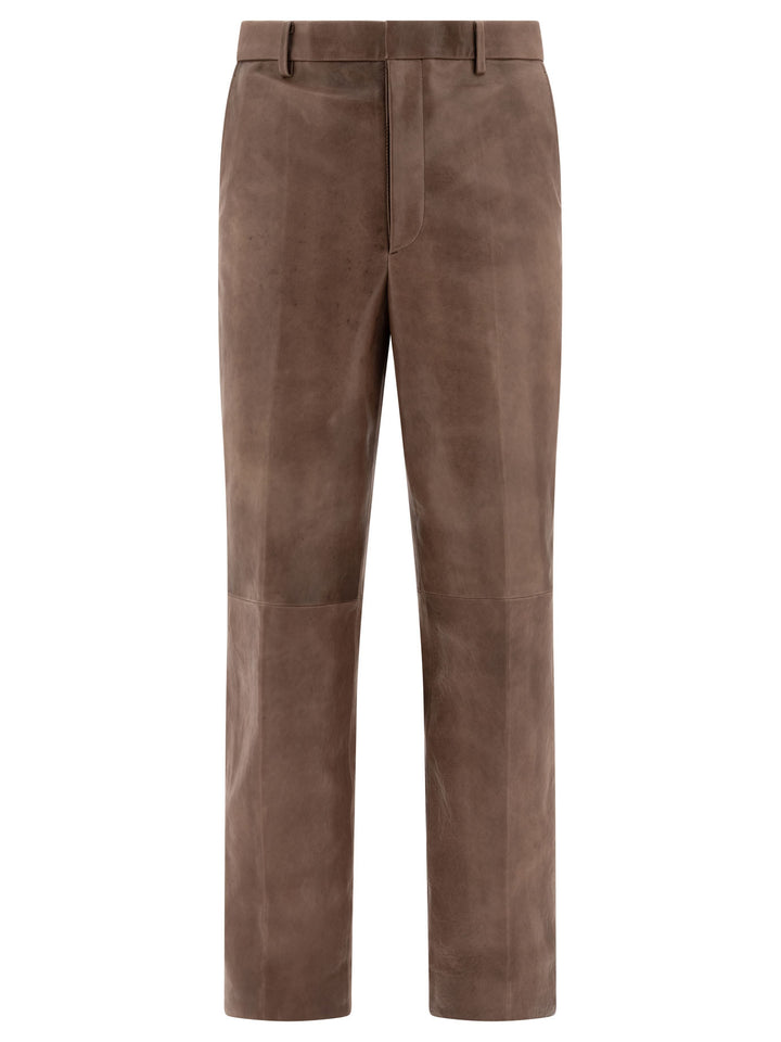 Auralee  Trousers - Brown | 6f8c0209a671a93897425614d0abdd3354f35c9e