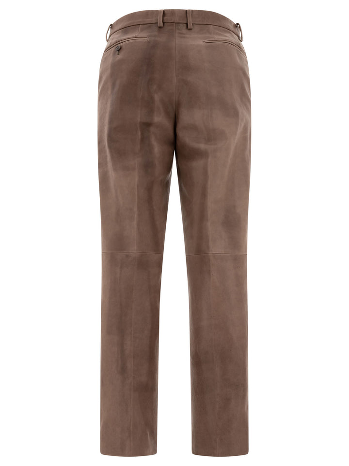 Auralee  Trousers - Brown | a0da4541d0a763ba8af251243f0719703462de2a