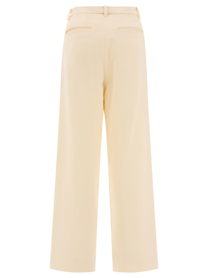 Auralee  Trousers - White | a4223184ce0e9c16277aeb1e2575ddc4904ce66a