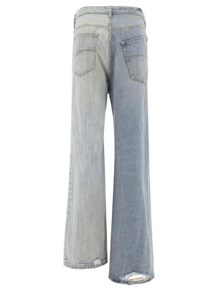 Balenciaga Fifty-Fifty Jeans - Light blue | 2d8490d050d486004f16197254b4f9168df60348