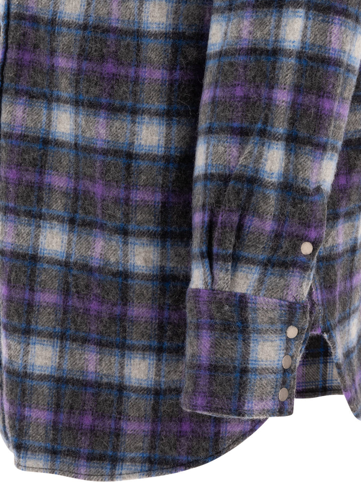 Beams Plus Western Shirts - Purple | 89ef7e41bb88c0b34a18bf84b8530c65dc5aece8