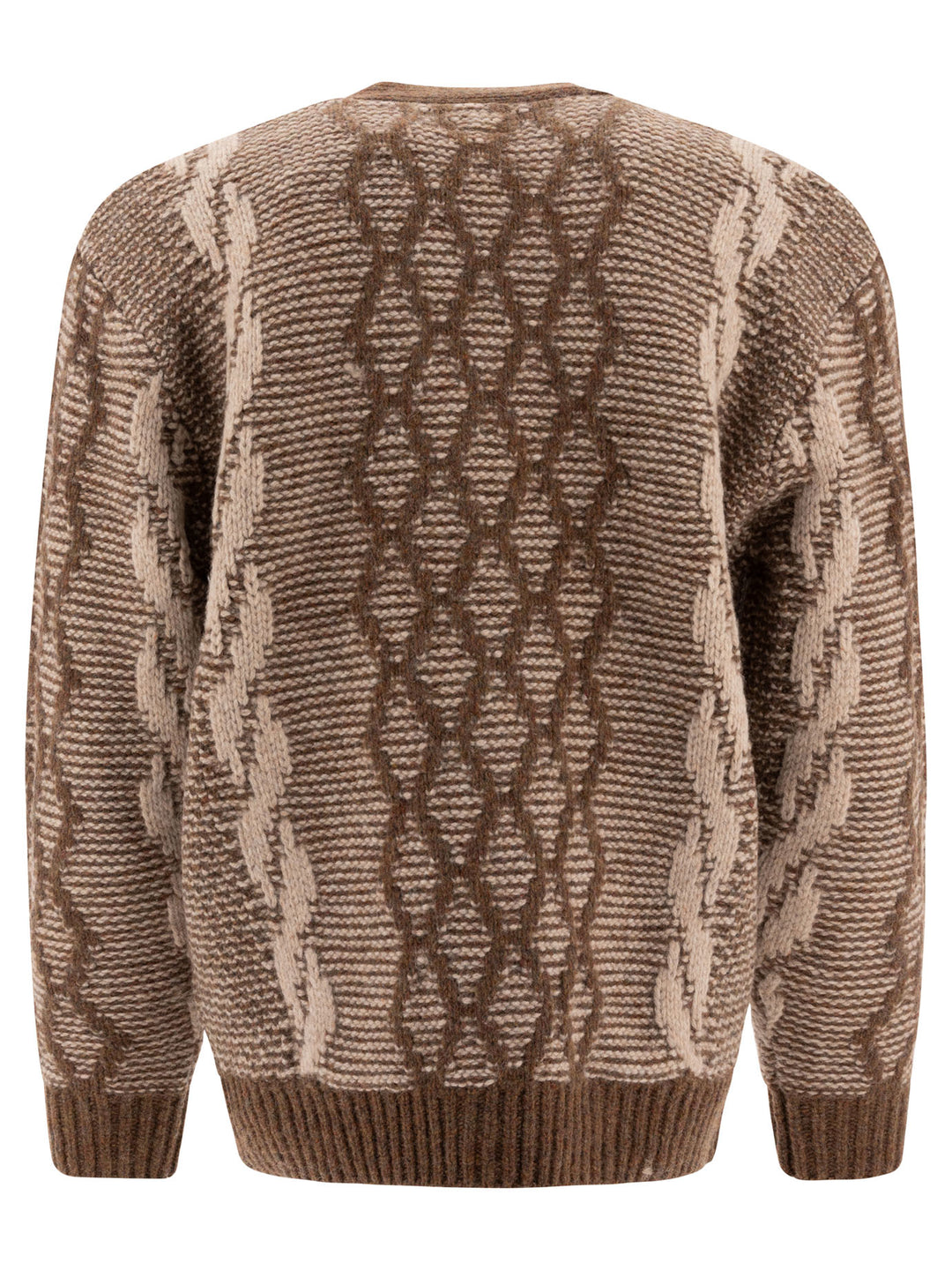 Beams Plus Wool Cardigan Knitwear - Brown | 35020e6b99a487b1735f3ab641eb6aa88d9761bd