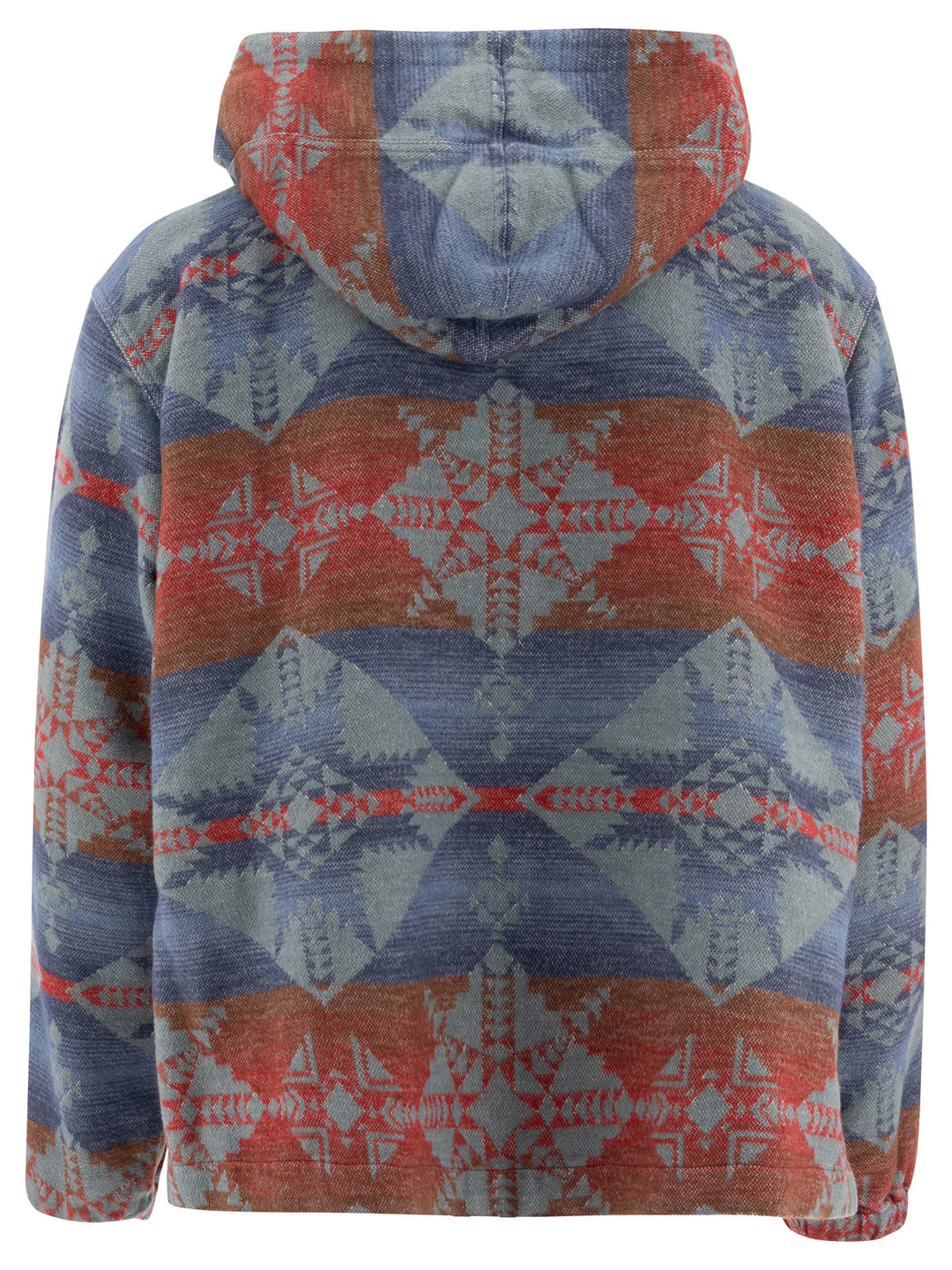 Beams Plus Mil Smock Jacquard Shaggy Jackets and Coats - Blue | 708d08a6036b128306a00d9b31d8030bc0f1d7ef