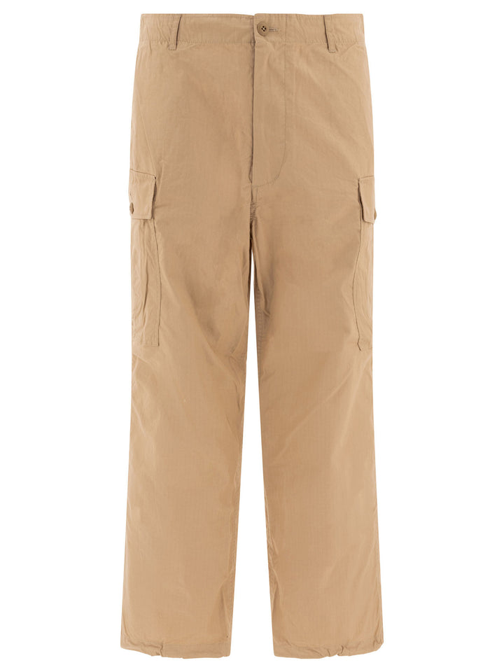 Beams Plus Cargo Trousers - Beige | cda990b8bc4067f5ca20e364c598ae5abf660ad5