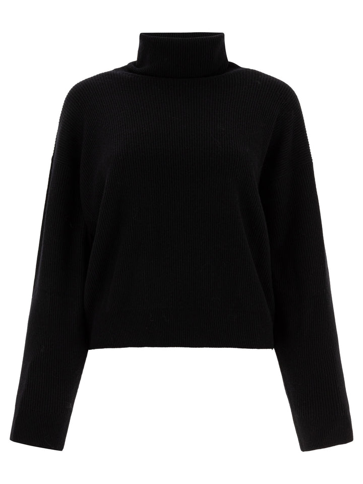 Brunello Cucinelli Wool And Cashmere Sweater Knitwear - Black | a2654b620c40dc72d730e35feac54ba46bb71f8e