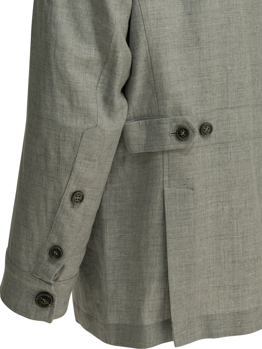 Brunello Cucinelli Overshirt Jacket Jackets and Coats - Grey | 42685d1637aa46875e3c9b555db07115ccd013ee