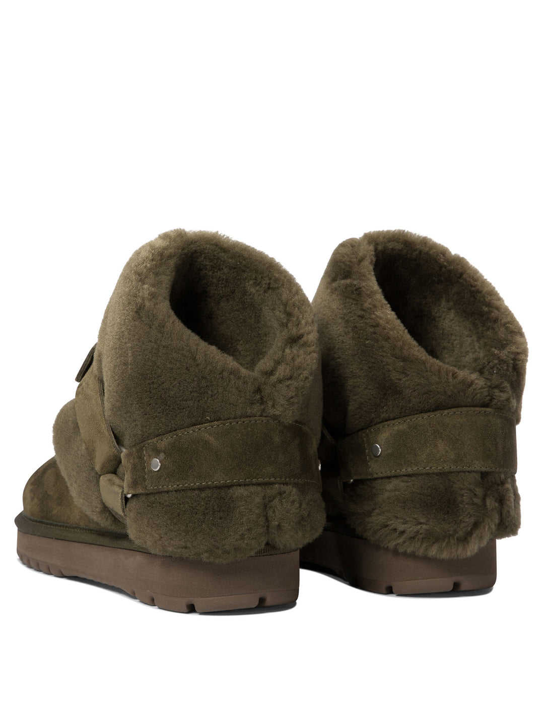 Burberry Chubby Ankle Boots - Green | e5e69c88052221fab091f1bbf7b9ecfcc81e9ecc