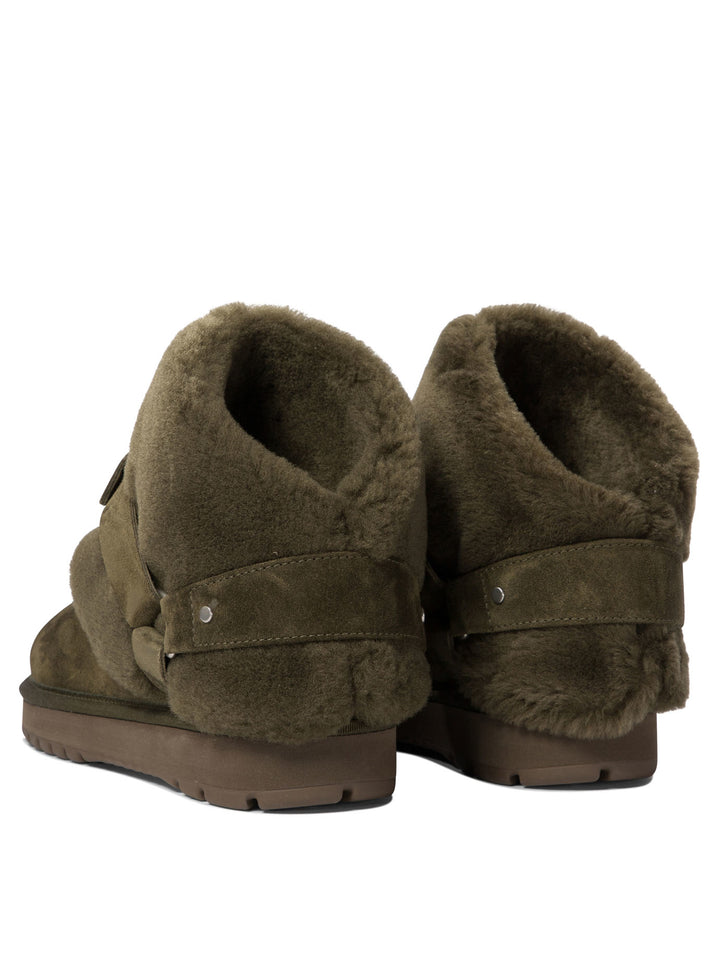 Burberry Chubby Ankle Boots - Green | e5e69c88052221fab091f1bbf7b9ecfcc81e9ecc