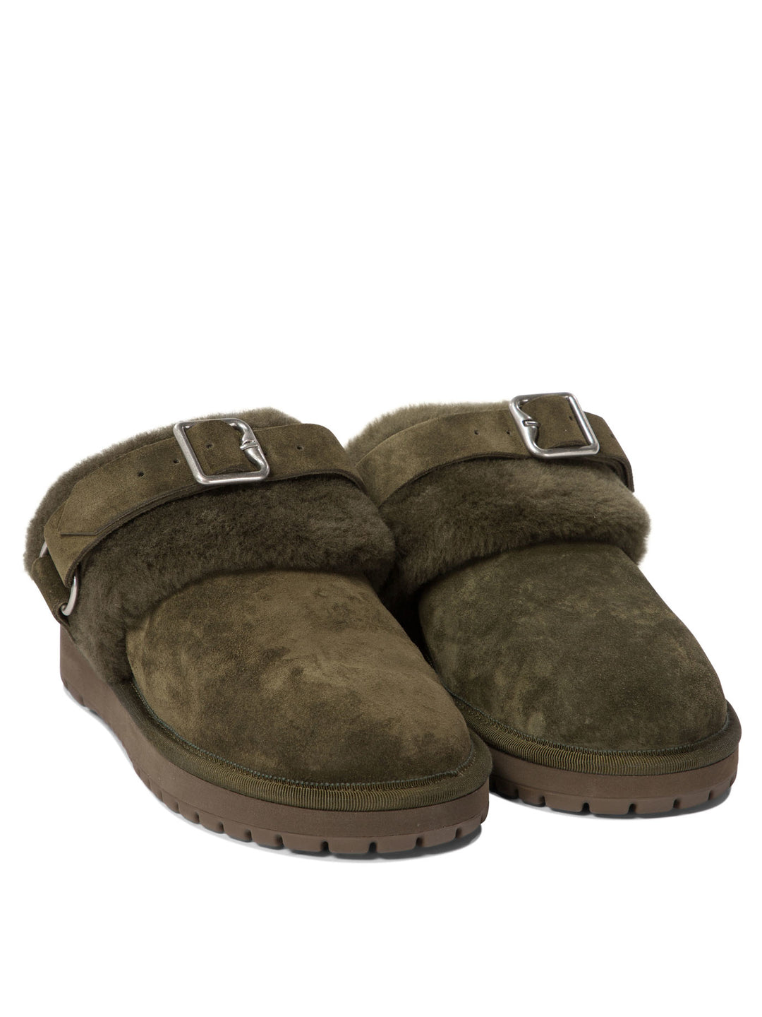 Burberry Chubby Low Loafers & Slippers - Green | e838038134e9b4b36effe01313a3b8248cc62424