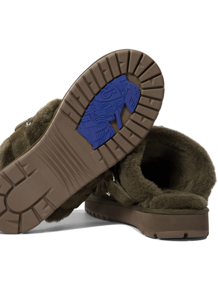 Burberry Chubby Low Loafers & Slippers - Green | f7578d0215b5b516129787bb773b83cd6e66b4c6
