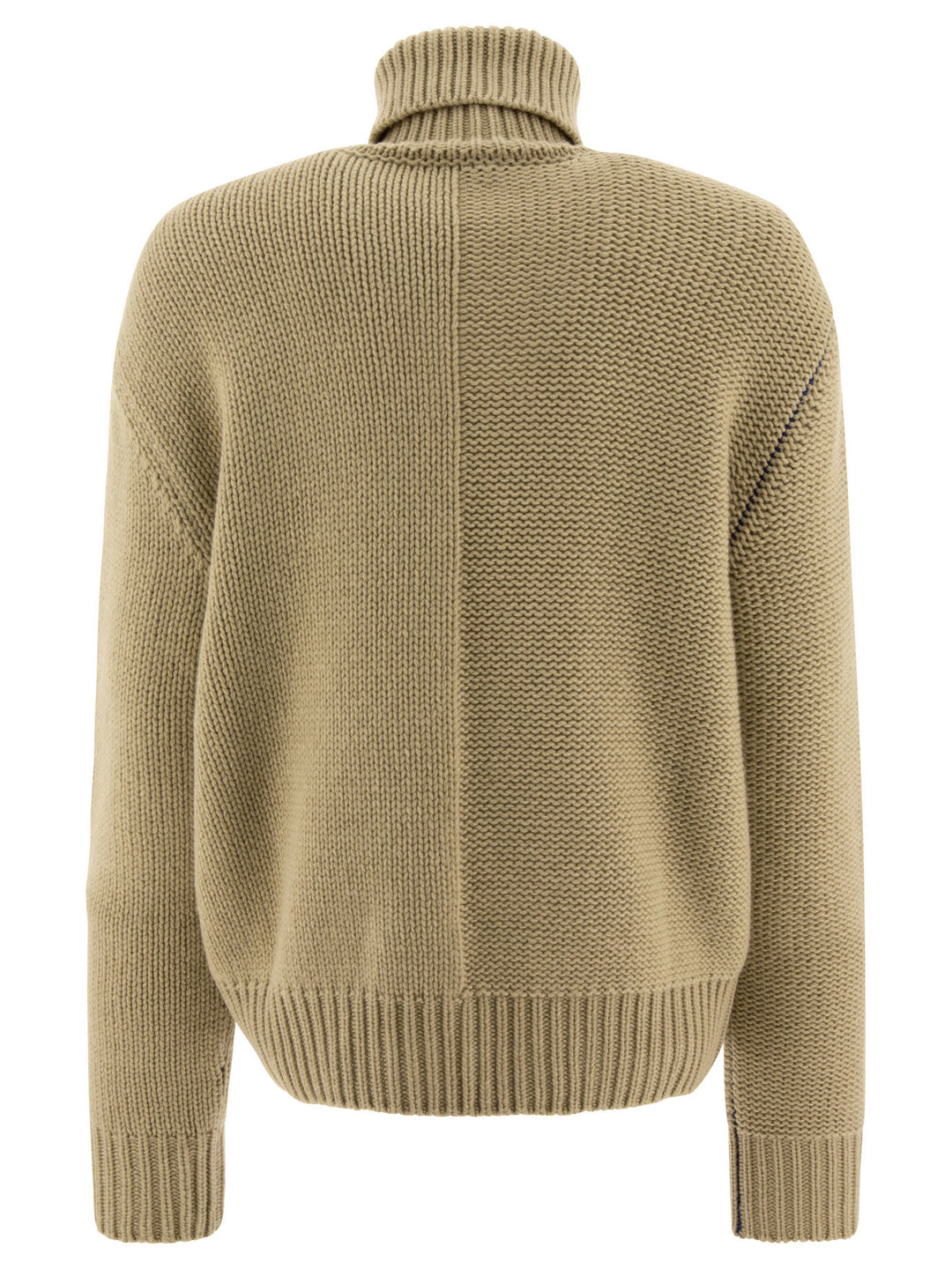 Burberry Cashmere Sweater With Ekd Knitwear - Green | 512c5078e1333253ba8d676cab3adb1aff4c15fb