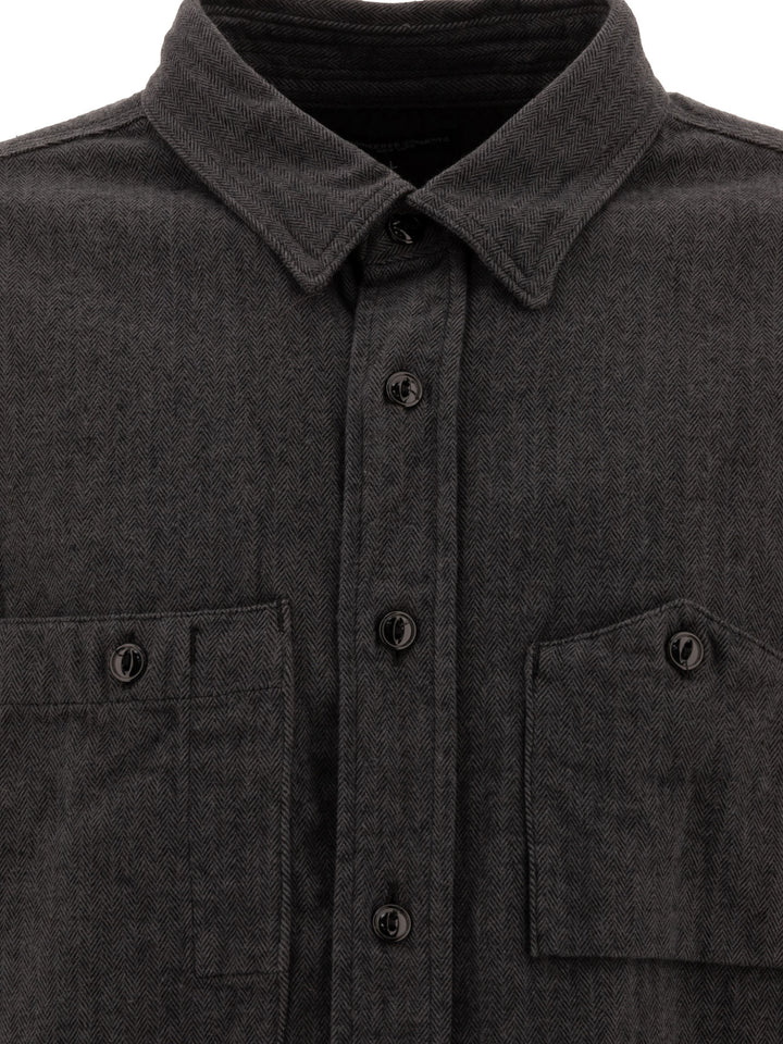 Engineered Garments Work Shirts - Grey | 659a97bc085f4fdc32e0cae725a2ca8f41d68727