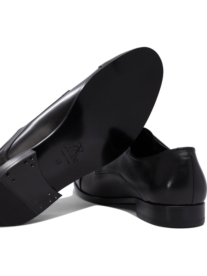 Fabi Leather Brogues Lace-Up shoes - Black | a4f9924e4bdbc5bf87c8f7fe067ad7e83639a119