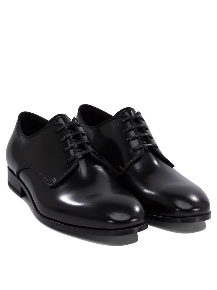 Fabi Leather Brogues Lace-Up shoes - Black | 838eeb7ebdbf56348e91d1a01dc3e68f97169881