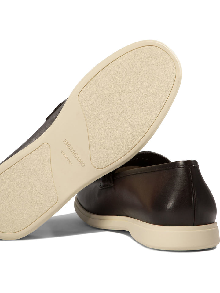 Ferragamo Cosimo Loafers & Slippers - Brown | 8a6f1fe27e9925e5cd306d25a5a5ed6e40c3b9d8