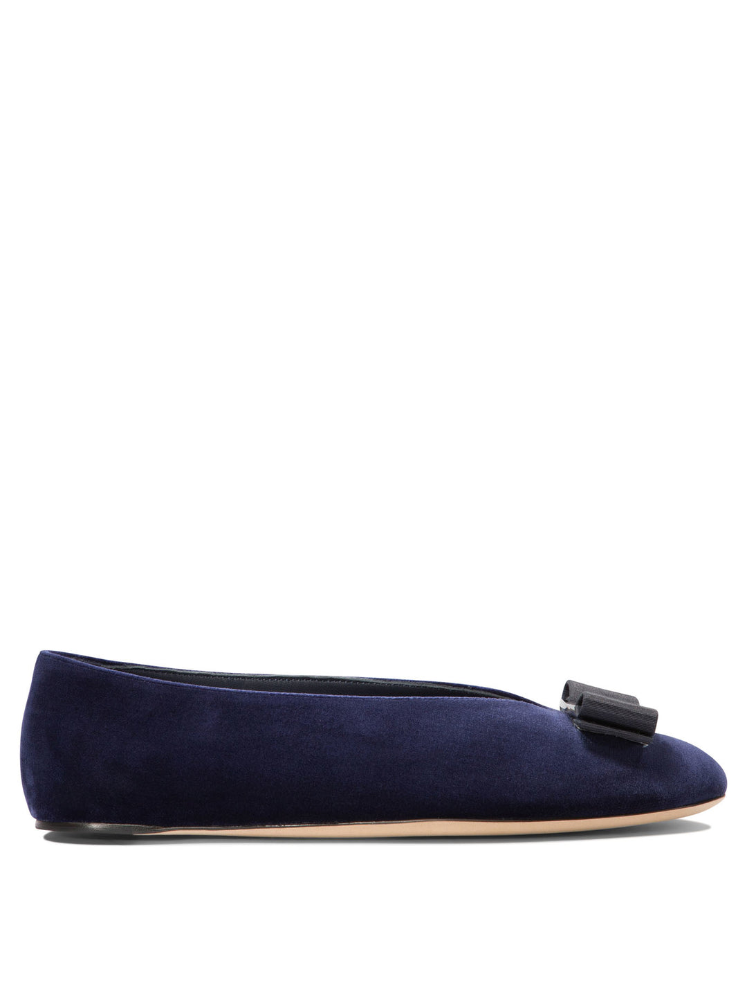 Ferragamo Vanna V Ballerinas - Blue | fddbda631ec58cec32747514cea9e5b81c89e197