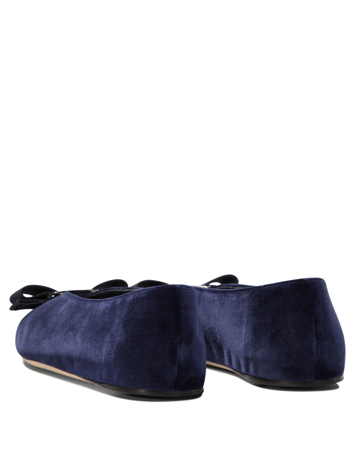 Ferragamo Vanna V Ballerinas - Blue | 530d0bd9ef8513440cee6852e317a8dc3fa8eb0b