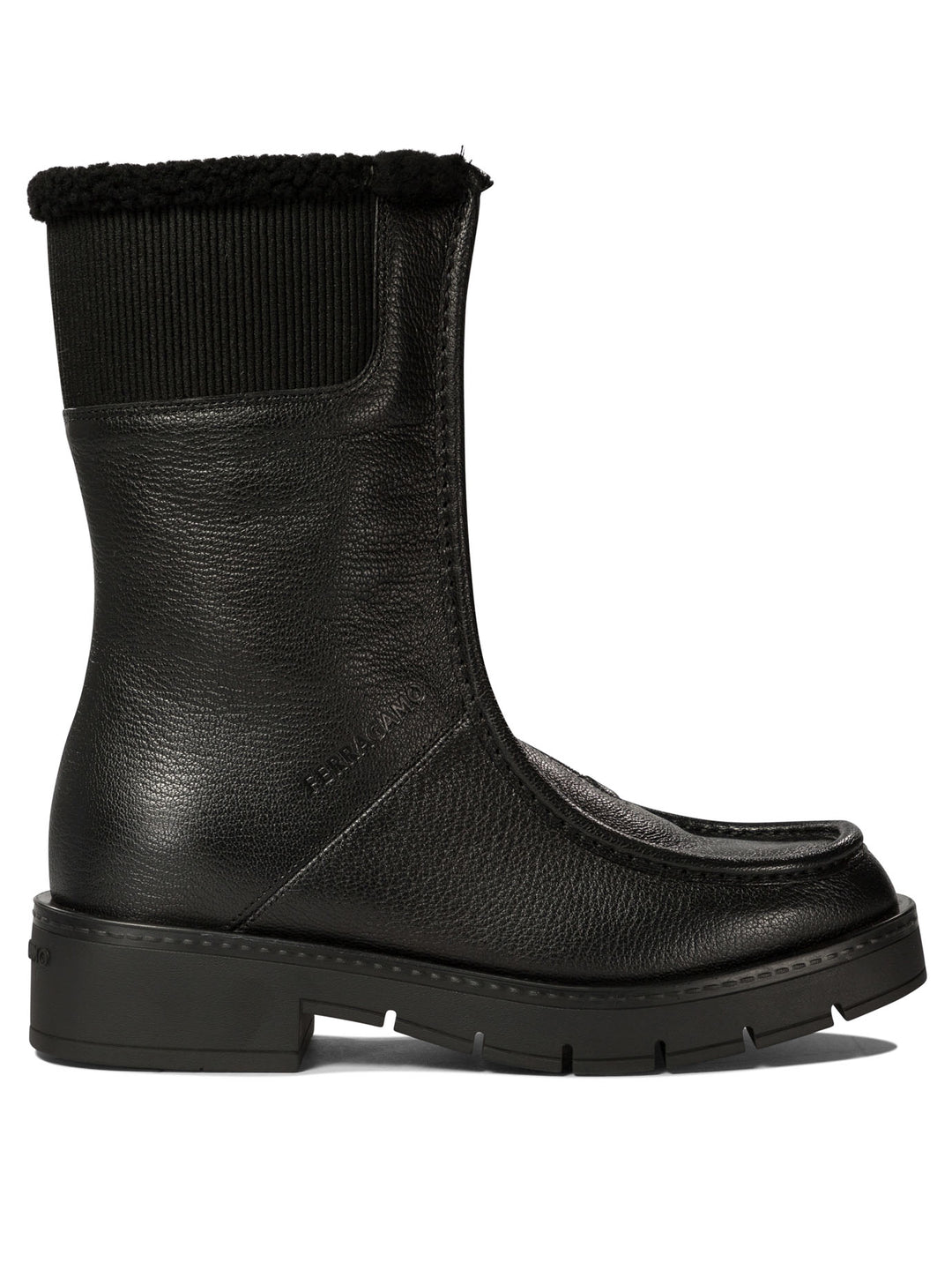 Ferragamo Montse Fur Boots and Ankle Boots - Black | 4c34e7ee1311897c0939d5edc7e96f0853cce3ce