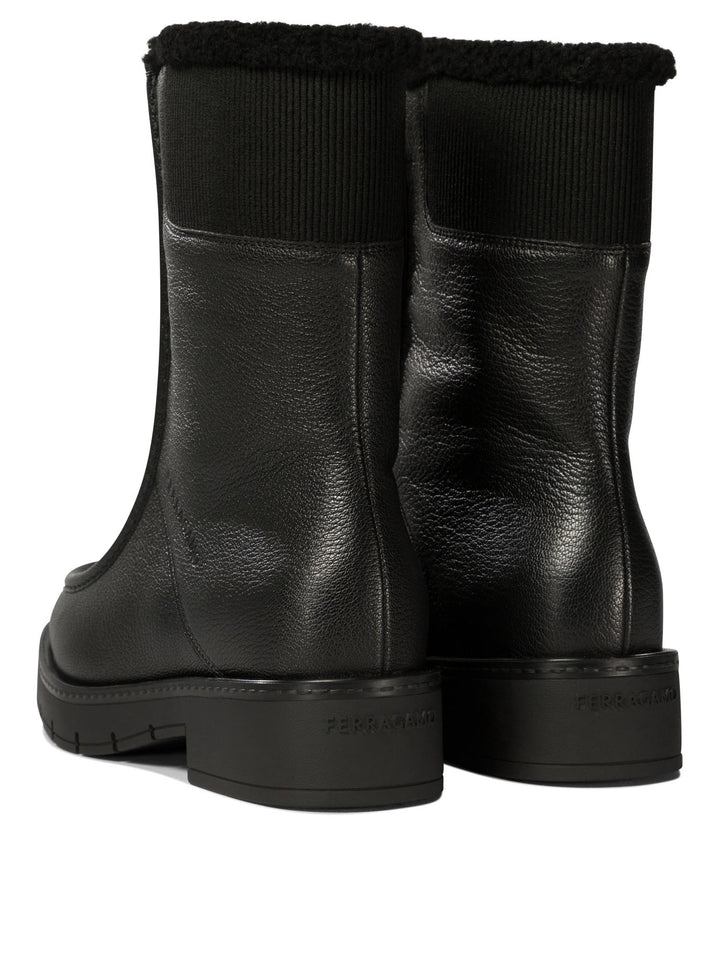 Ferragamo Montse Fur Boots and Ankle Boots - Black | 47c9e15aea5d244a79c0a694affc0a55de20265f