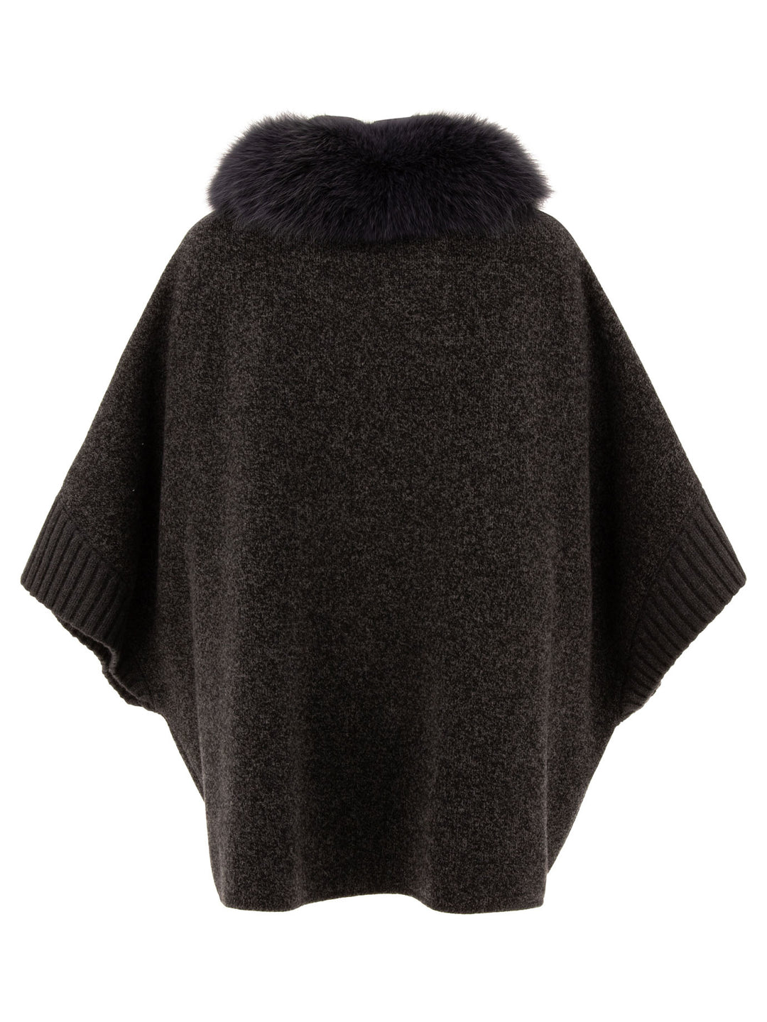 Giovi Wool And Cashmere Poncho Jackets and Coats - Grey | c3bd18a9b480131b3eb175361806062845b7be75