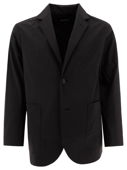 Wool Blend Twill 2b Jackets And Coats Black