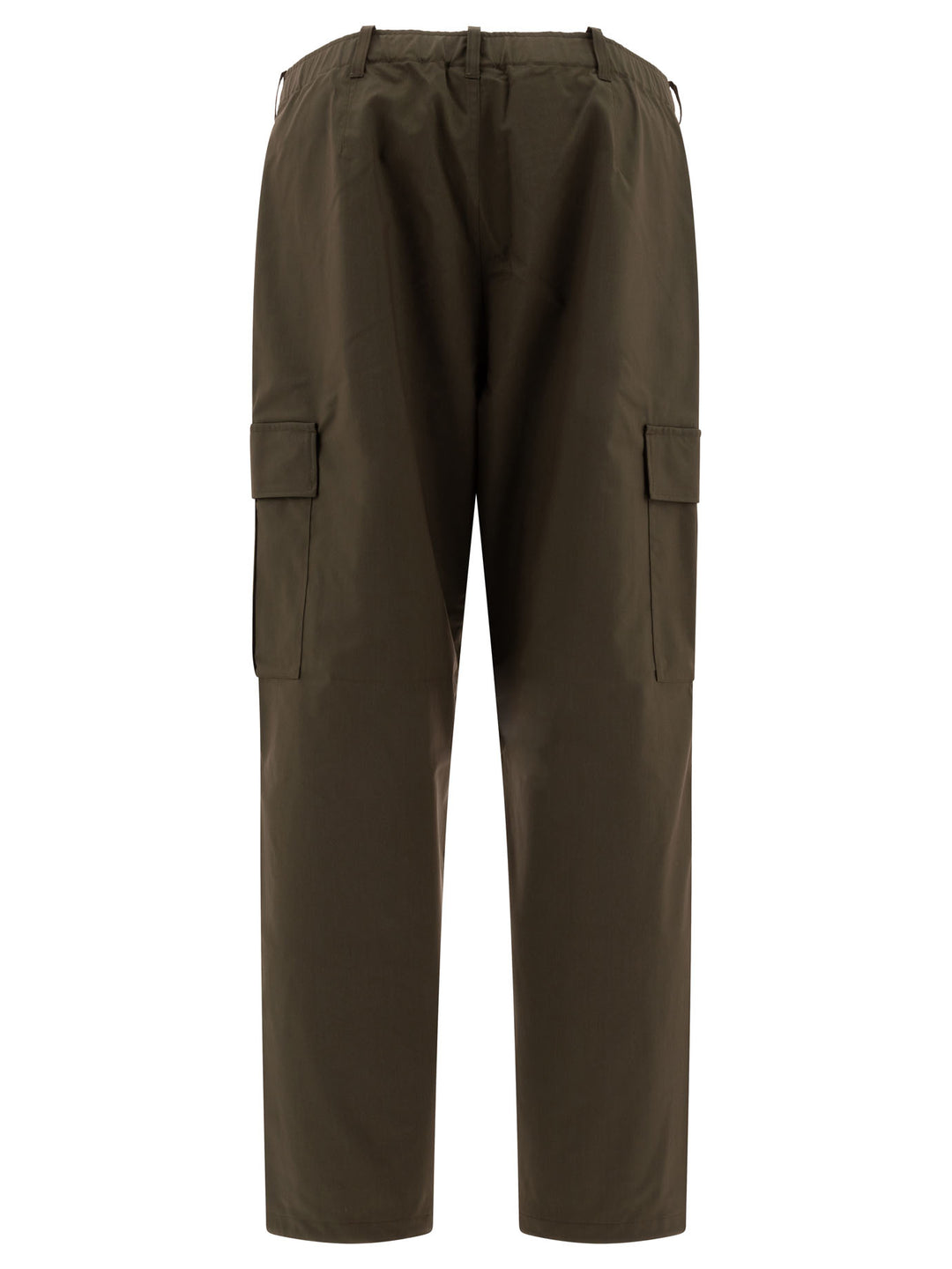 Goldwin Wool Blend Twill Trousers - Green | e7de157a566afd44fa88dce66c97deb7e040b21c